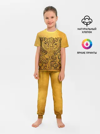 Детская пижама с брюками / жар птица