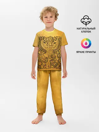Детская пижама с брюками / жар птица