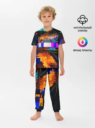 Детская пижама с брюками / ПОМЕХИ