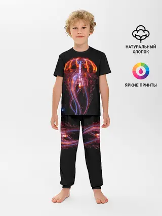 Детская пижама с брюками / Медуза | Jellyfish