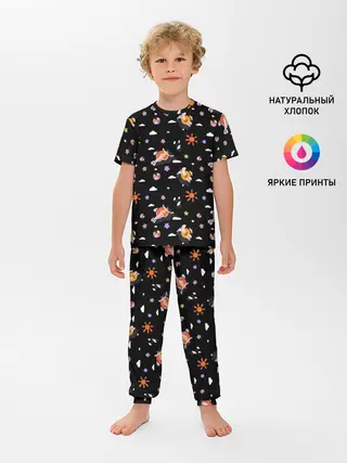 Детская пижама с брюками / отпуск