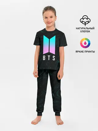 Детская пижама с брюками / BTS / БТС