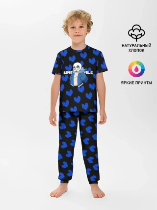 Детская пижама с брюками / Undertale.