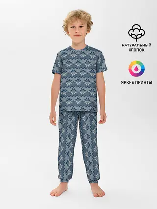Детская пижама с брюками / Северные Узоры