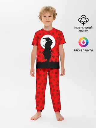 Детская пижама с брюками / САМУРАЙ