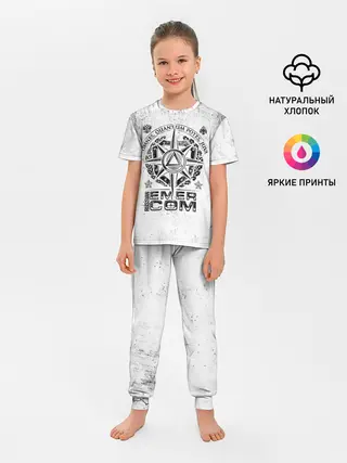 Детская пижама с брюками / RUSSIAN EMERCOM