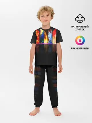 Детская пижама с брюками / GALAXY