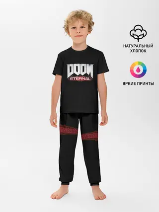 Детская пижама с брюками / Logo+