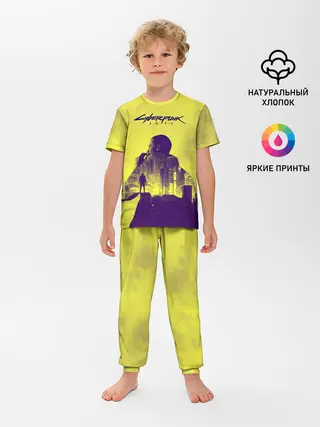 Детская пижама с брюками / Cyberpunk 2077