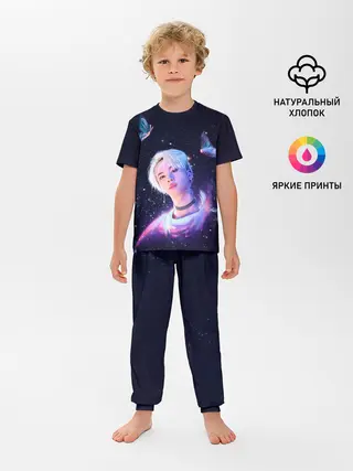 Детская пижама с брюками / BTS. DNA