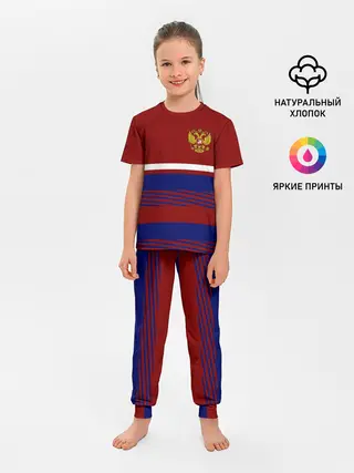 Детская пижама с брюками / Герб РФ