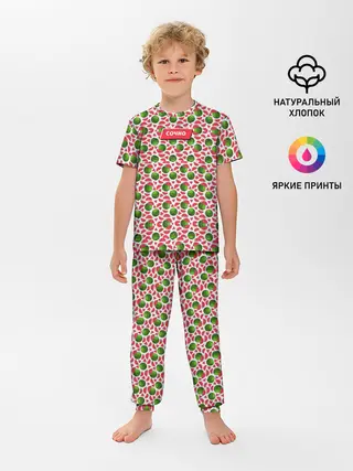 Детская пижама с брюками / Арбузы
