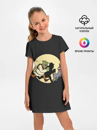 Детское платье / Шрек и Осёл
