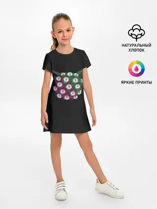 Детское платье / Космический Кот Монстр