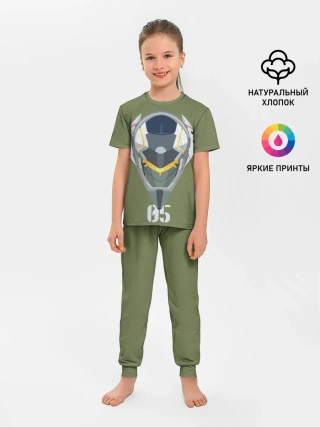 Детская пижама с брюками / Евангелион