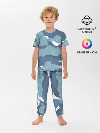 Детская пижама с брюками / Небо над Китаем