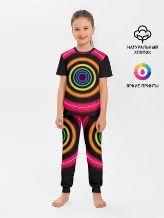 Детская пижама с брюками / Neon