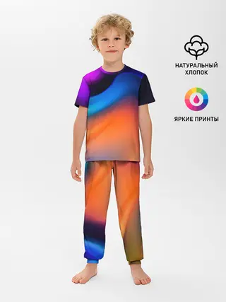 Детская пижама с брюками / Цветной шум