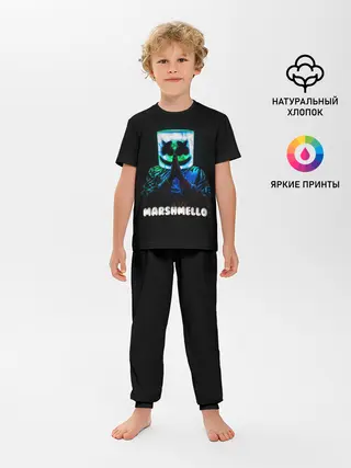 Детская пижама с брюками / Marshmello