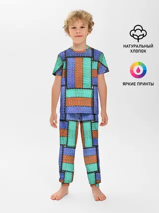 Детская пижама с брюками / Stripes