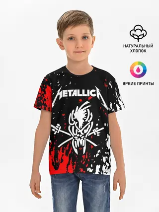 Детская базовая футболка / METALLICA