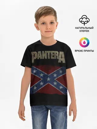 Детская базовая футболка / PANTERA.