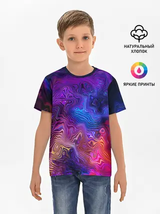 Детская базовая футболка / НЕОНОВЫЕ РАЗВОДЫ