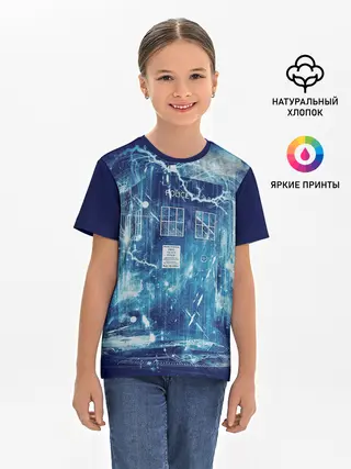 Детская базовая футболка / Doctor Who