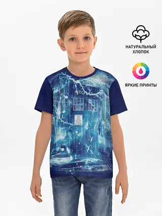 Детская базовая футболка / Doctor Who