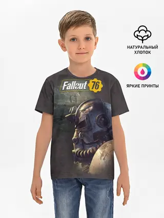 Детская базовая футболка / Fallout 76