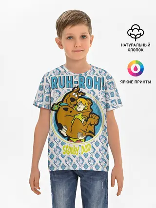 Детская базовая футболка / Ruh-Roh!