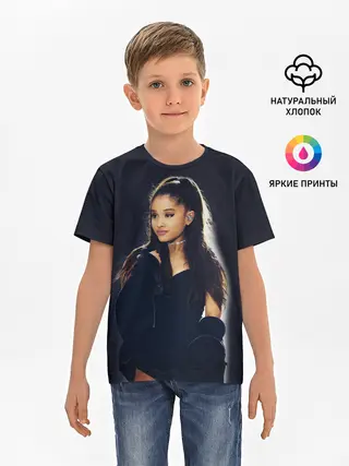 Детская базовая футболка / Ariana Grande