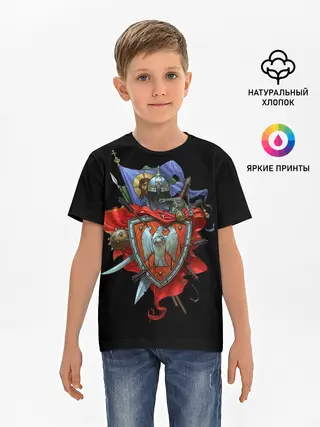 Детская базовая футболка / русь