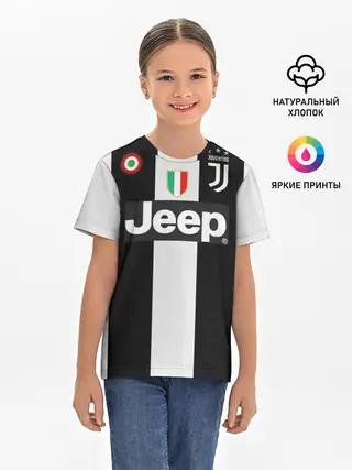 Детская базовая футболка / Mandzukic home 18-19