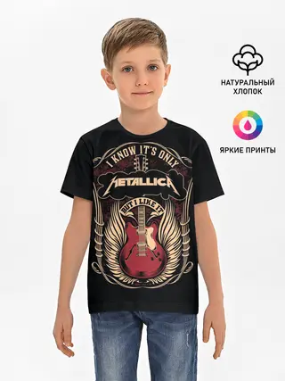 Детская базовая футболка / Metallica