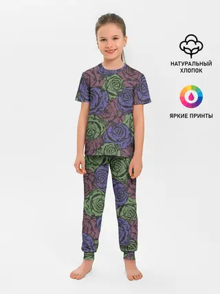 Детская пижама с брюками / Розы Лил Пипа