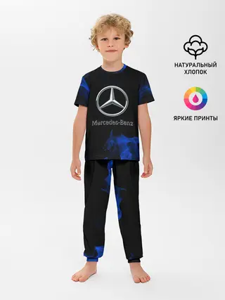 Детская пижама с брюками / mercedes