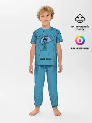 Детская пижама с брюками / Space Invaders | Mind Game