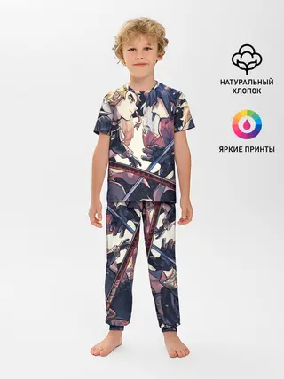 Детская пижама с брюками / Два Клинка