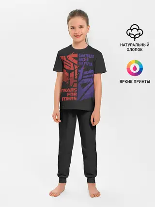 Детская пижама с брюками / Трансформеры