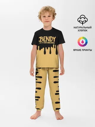Детская пижама с брюками / Bendy And The Ink Machine