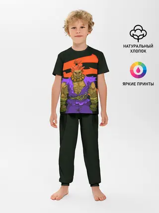 Детская пижама с брюками / Бланка