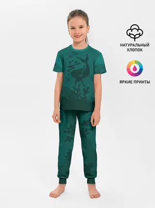 Детская пижама с брюками / Русалка