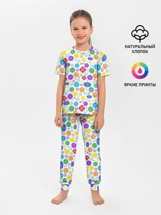 Детская пижама с брюками / Чакры