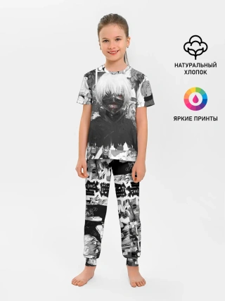 Детская пижама с брюками / Токийский гуль манга