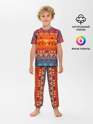 Детская пижама с брюками / mexico style