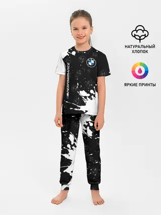 Детская пижама с брюками / BMW / БМВ