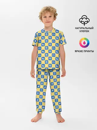 Детская пижама с брюками / Хоккей