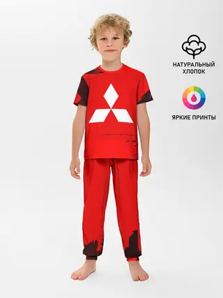 Детская пижама с брюками / Mitsubishi SPORT