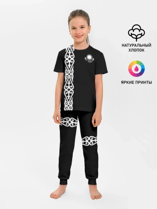 Детская пижама с брюками / Форма Казахстан